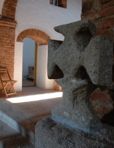 Interior de la ermita San Sebastián