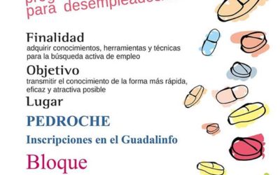 Píldoras Formativas. Programa de formación para desempleados/as