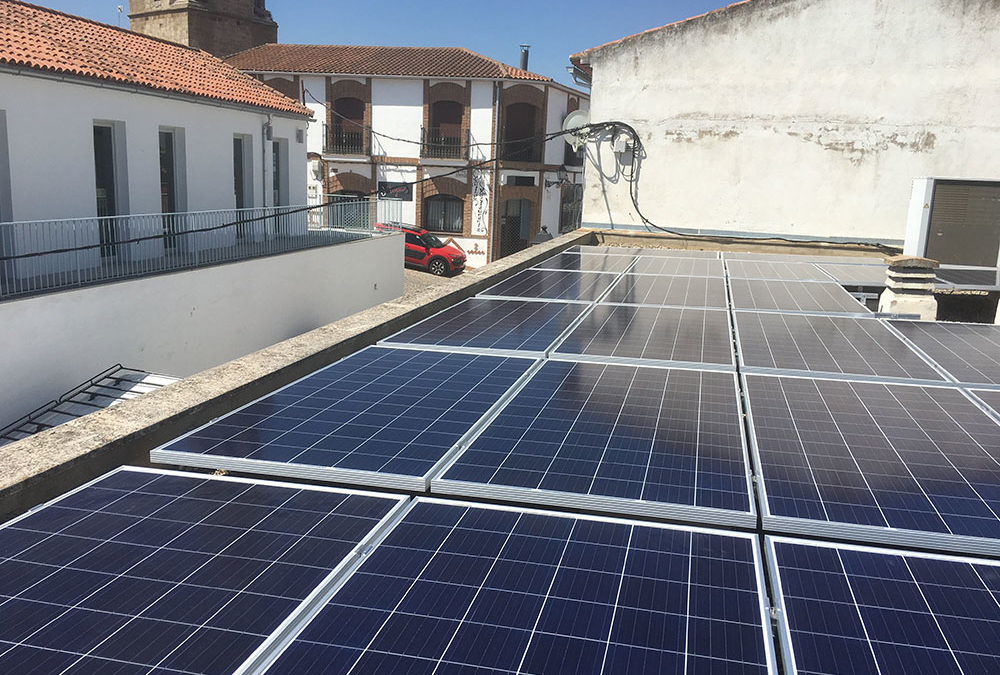 Planta solar de autoconsumo para el edificio del ayuntamiento 1