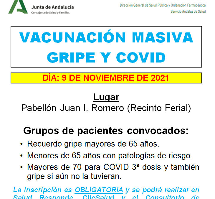 Vacunación masiva de Gripe y COVID 1